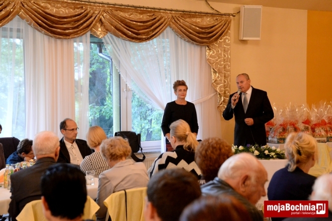 Medale i kwiaty dla złotych Jubilatów, 19 X 2015