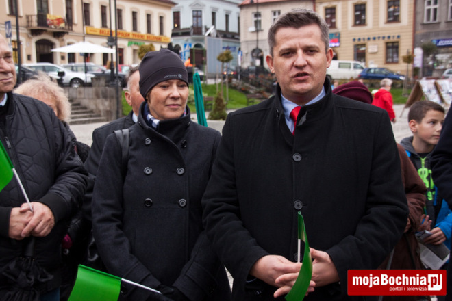 PSL podsumowało w Bochni kampanię wyborczą, 23 X 2015