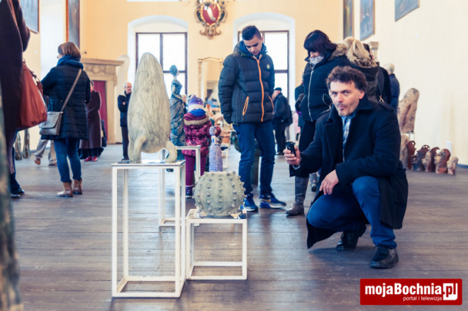 Wernisaż wystawy „Ceramiczne Dialogi” na Zamku w Wiśniczu, 28 XI 2015