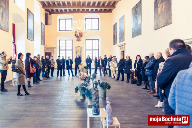 Wernisaż wystawy „Ceramiczne Dialogi” na Zamku w Wiśniczu, 28 XI 2015