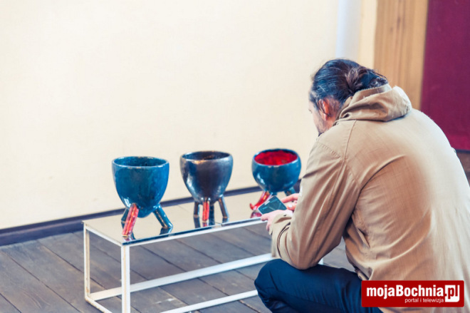 Wernisaż wystawy „Ceramiczne Dialogi” na Zamku w Wiśniczu, 28 XI 2015