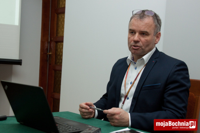 Robert Cerazy, konferencja prasowa nt. rewitalizacji śródmieścia, 21 I 2016