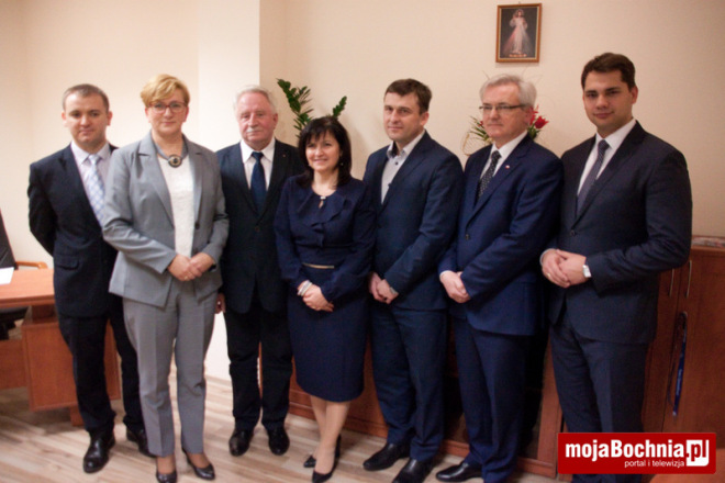 Otwarcie biura poselskiego PiS w Bochni, 16 II 2016