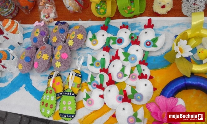 Kiermasz wielkanocny przy Bazylice, 13 III 2016