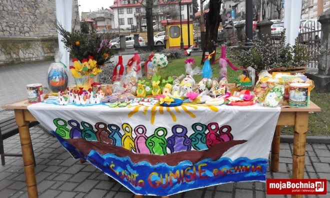 Kiermasz wielkanocny przy Bazylice, 13 III 2016