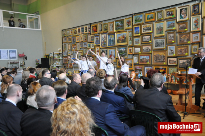 Aukcja prac podopiecznych WTZ z Proszówek, 22 III 2016