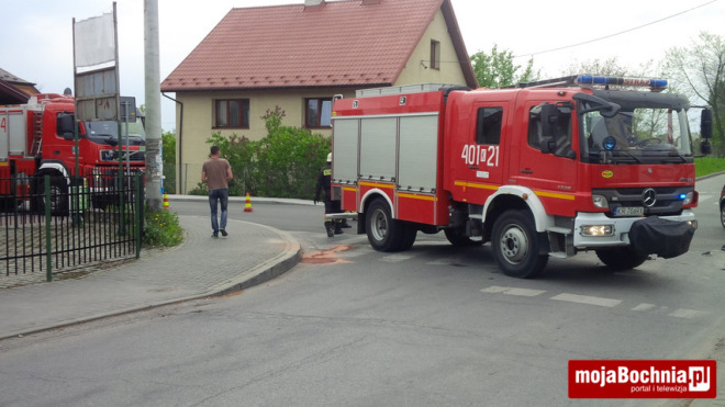 Wypadek na ul. Wygoda, 23 IV 2016