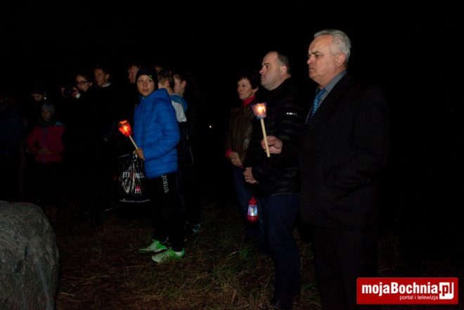Poświęcenie krzyża w Siedlcu na 1050-lecie Chrztu Polski, 13 X 2016