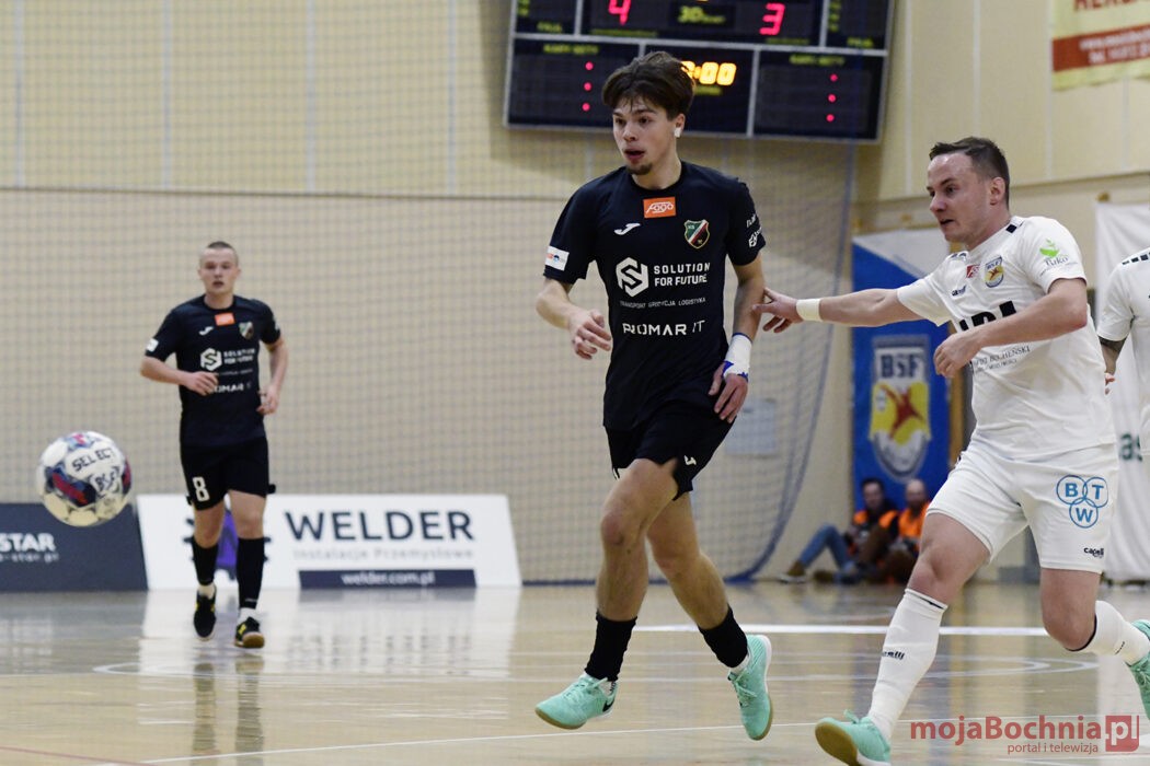 BSF Bochnia pokonał Sośnicę Gliwice w meczu ekstraklasy futsalu