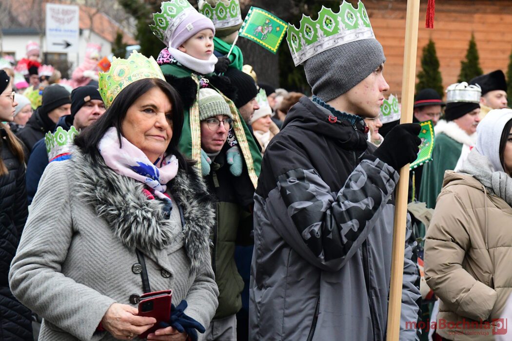 Orszak Trzech Króli przeszedł ulicami Bochni