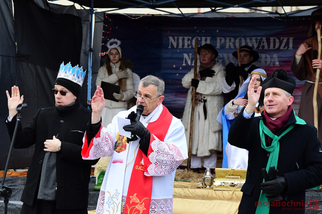 Orszak Trzech Króli przeszedł ulicami Bochni