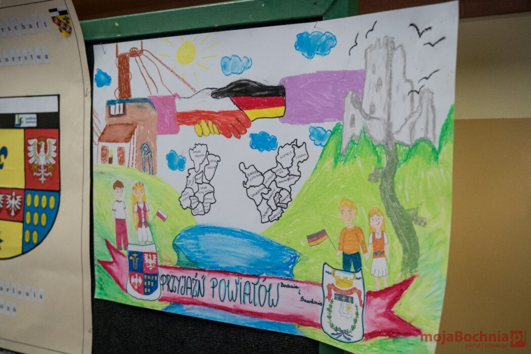Dzieci i młodzież wzięły udział w konkursach „Bez granic” zorganizowanych na 25 lecie współpracy Powiatu Bocheńskiego i Powiatu Saarlouis