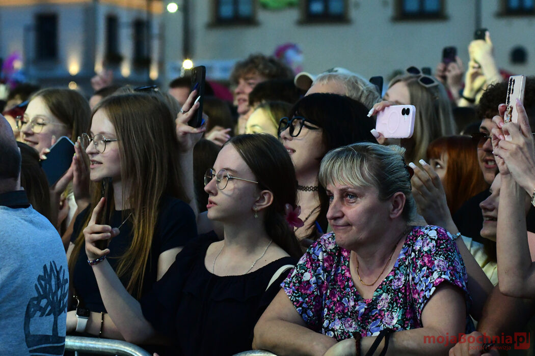 Koncert Tymka na bocheński Rynku