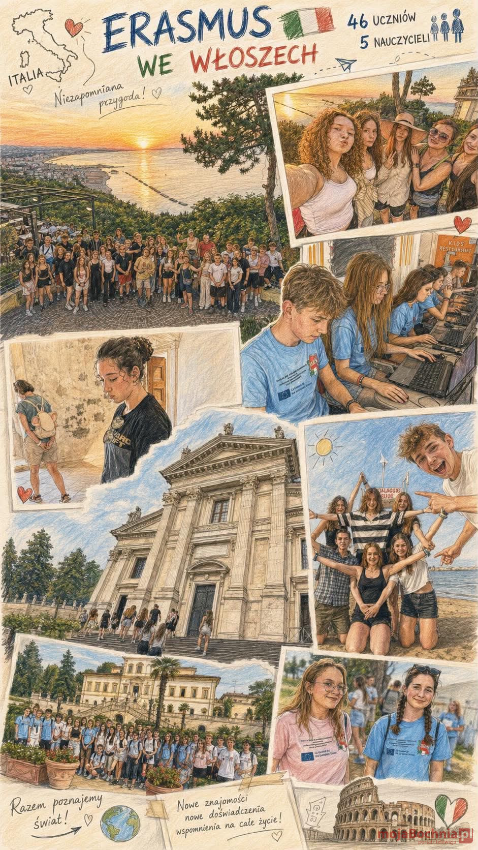 Uczniowie II LO w Bochni wzięli udział w programie Erasmus