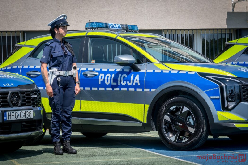 Bocheńska Policja z nowymi autami